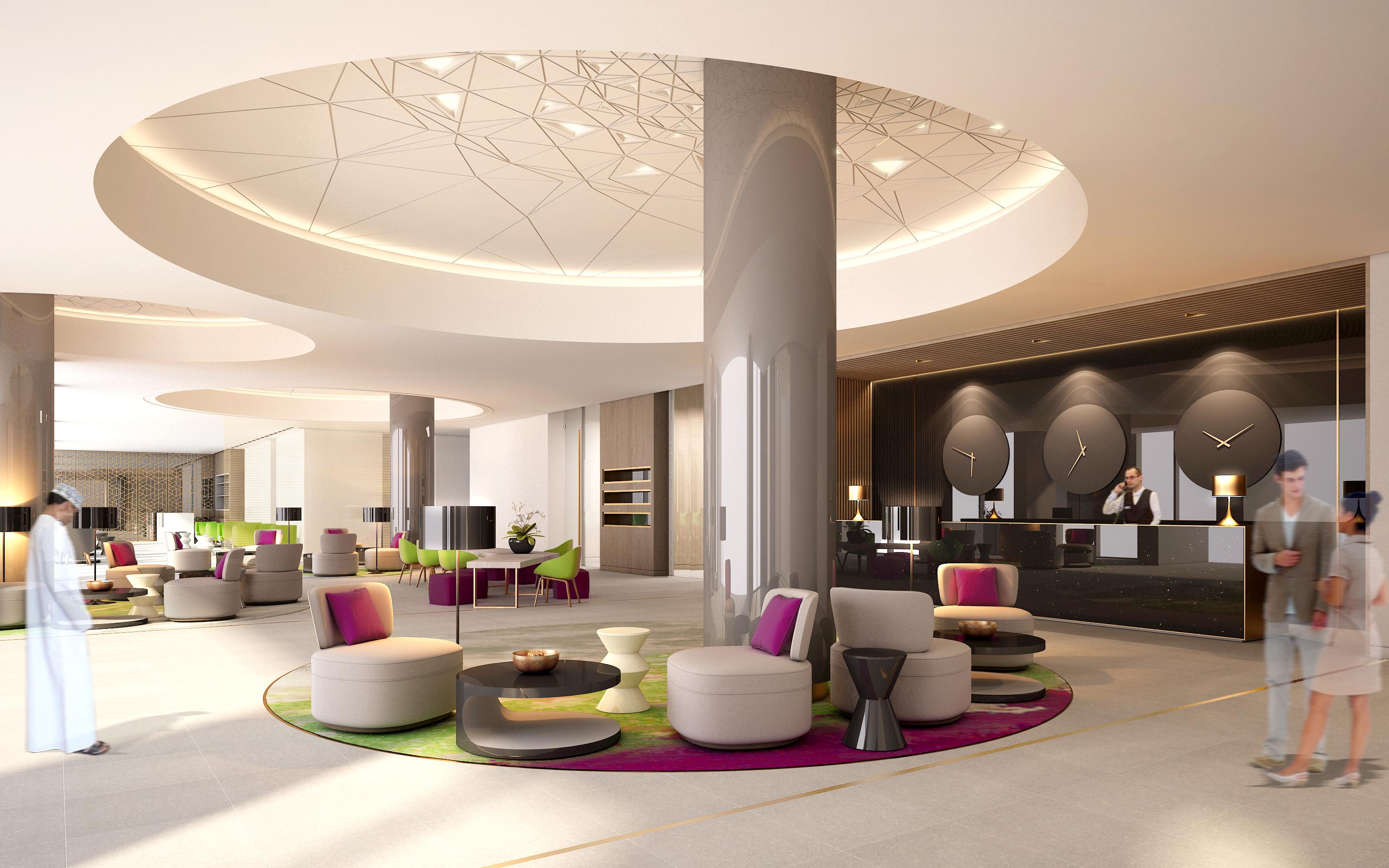 Novotel Muscat Airport Eksteriør bilde